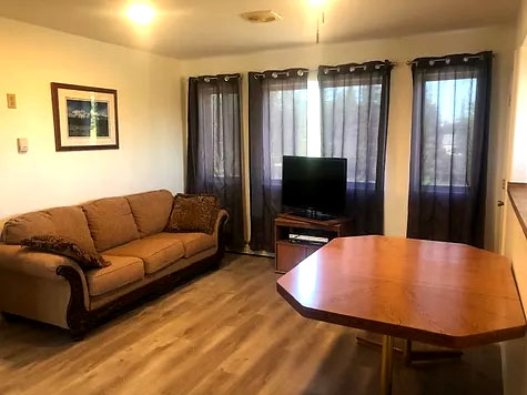 Living Area of Chinook Cabin