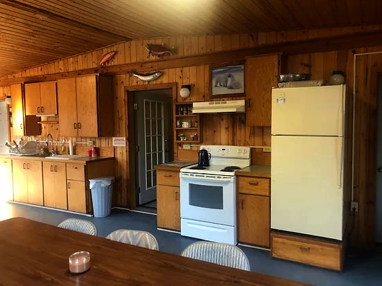 Full indoor kitchen in clubhouse