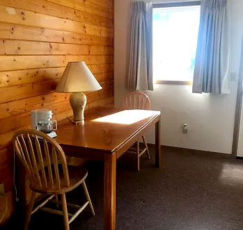 Interior of Steelhead River Cabin